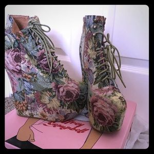 Jeffrey Campbell floral Damsels